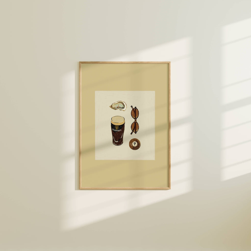 A Few Of My Favourite Things Print: Brown