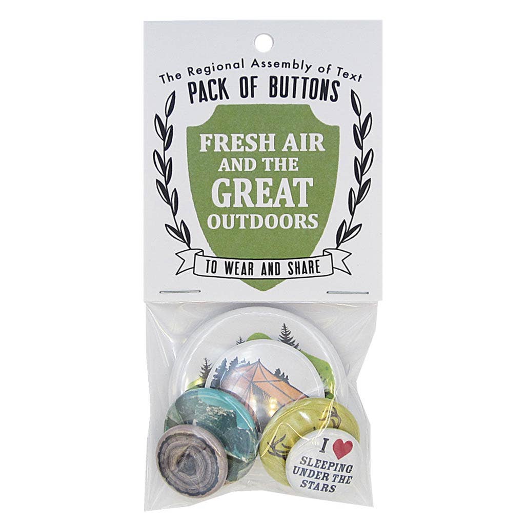 Great Outdoors Button Set