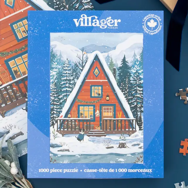 Midwinter Retreat | 1000-Piece Puzzle | Designed in Canada