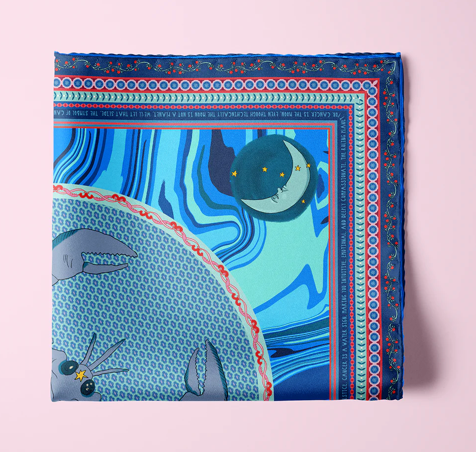 Cancer Silk Scarf