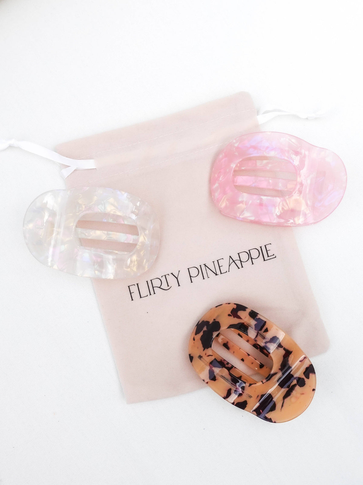 Next Level Flat Clip: Pink Opal