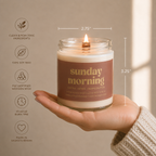 Sunday Morning Non-Toxic Soy Wax Candle
