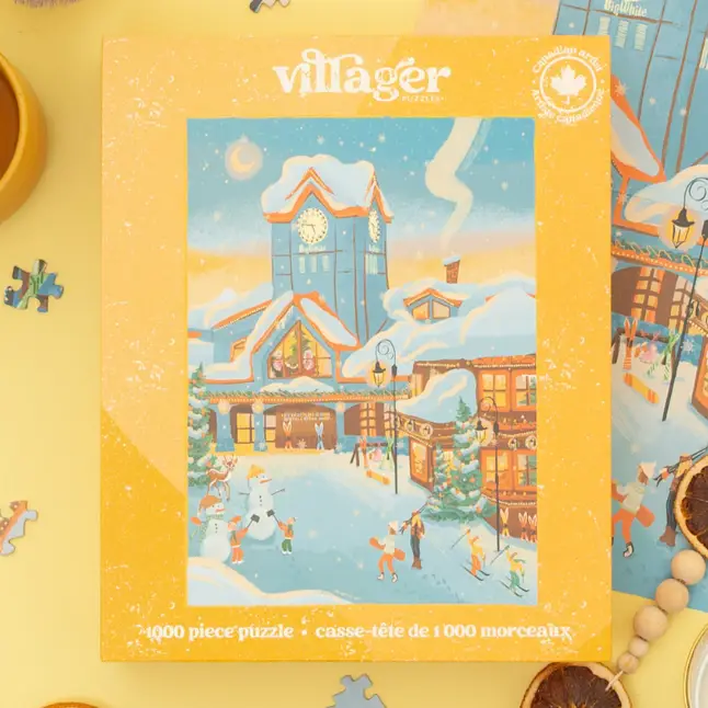Ski Resort | 1000-Piece Puzzle | Designed in Canada