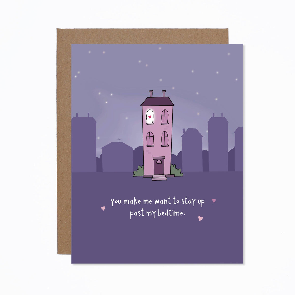 Past My Bedtime Greeting Card