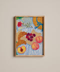 Oil Pastel Summer Picnic Print