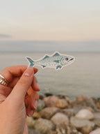 Simple Whimsy - Mackerel - Atlantic Fish Vinyl Sticker
