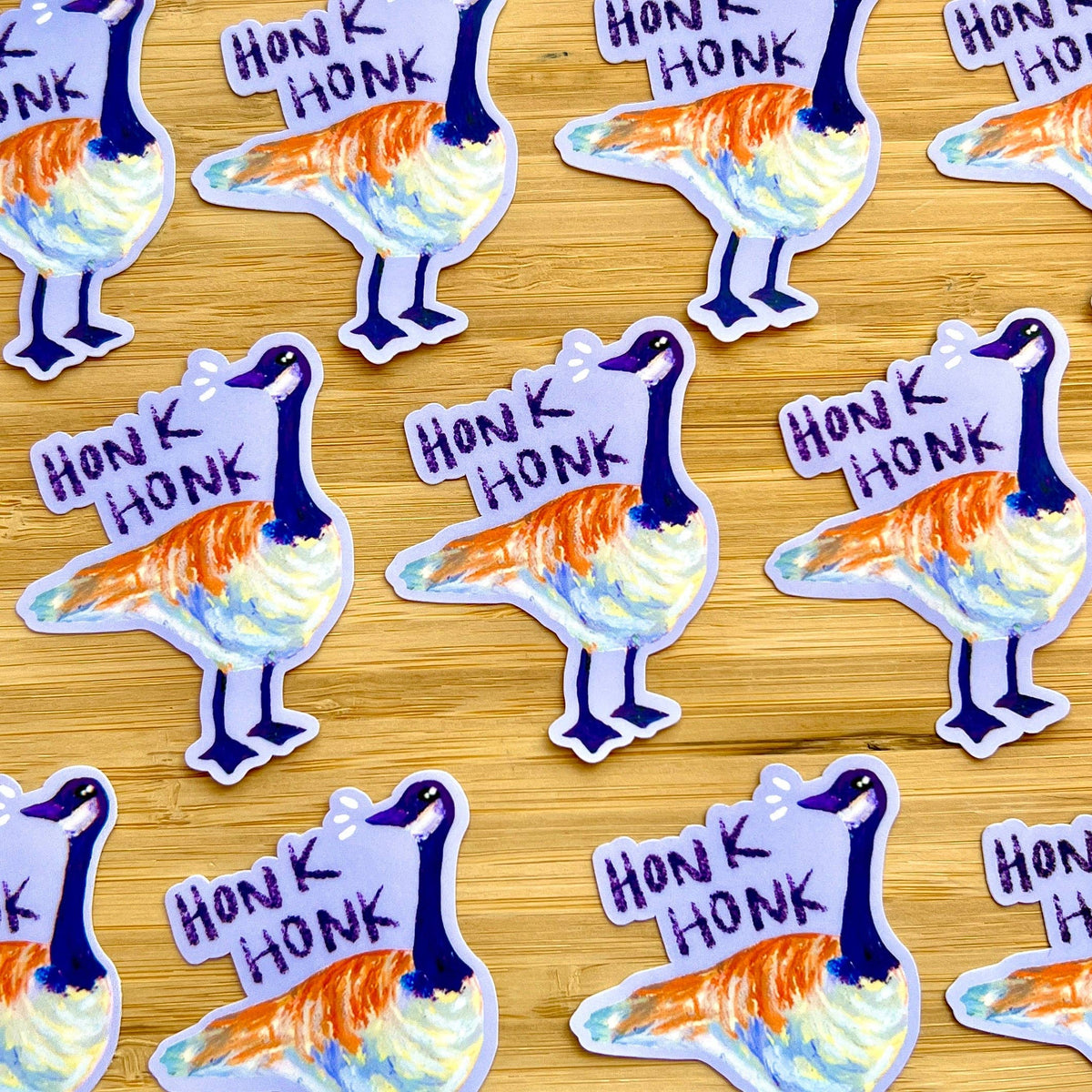 Honk Honk Goose Vinyl Sticker