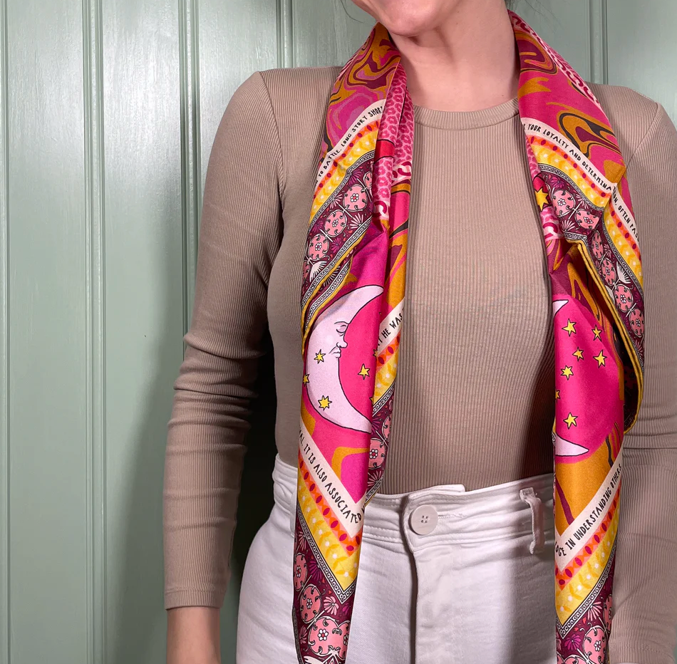 Scorpio Silk Scarf
