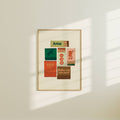 Aries: Zodiac Vintage Inspired Matchbook Print
