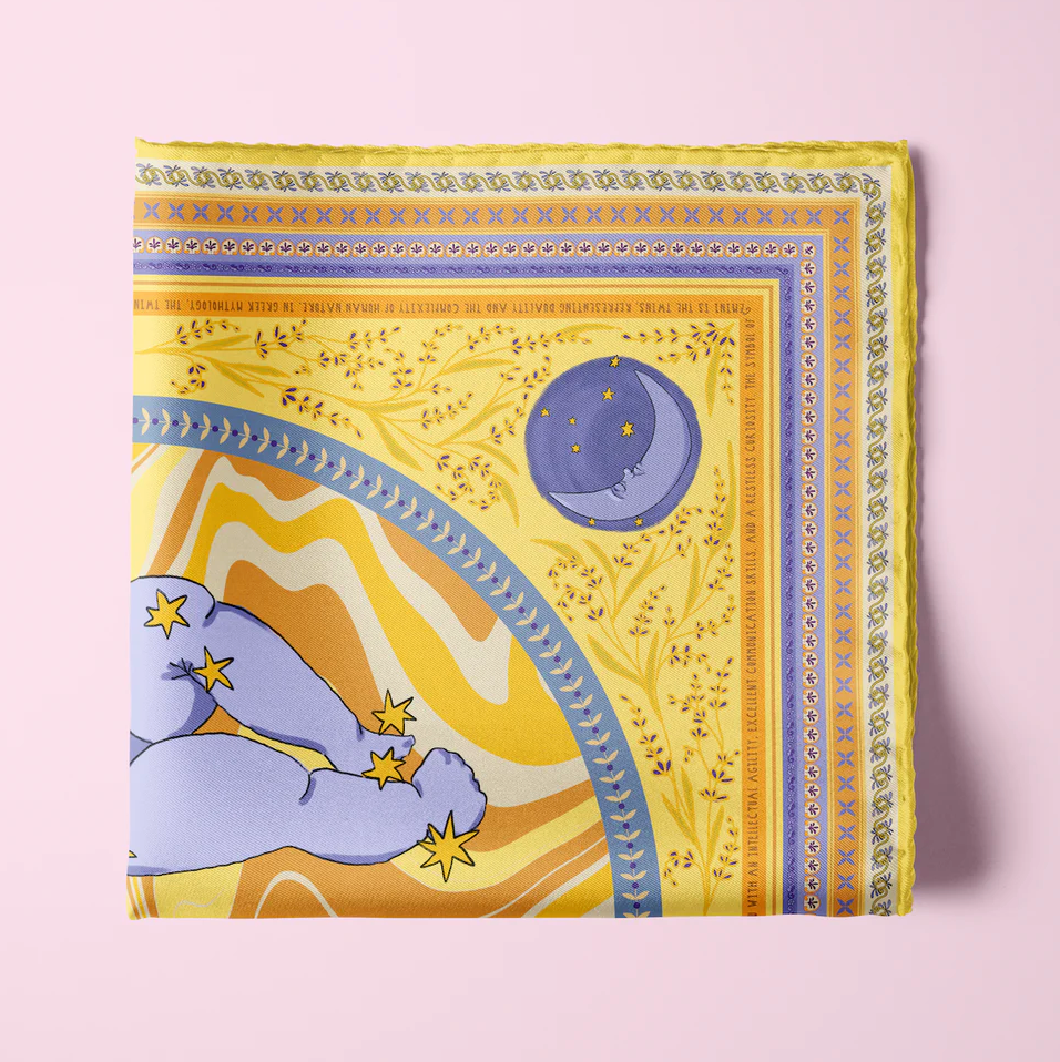 Gemini Silk Scarf