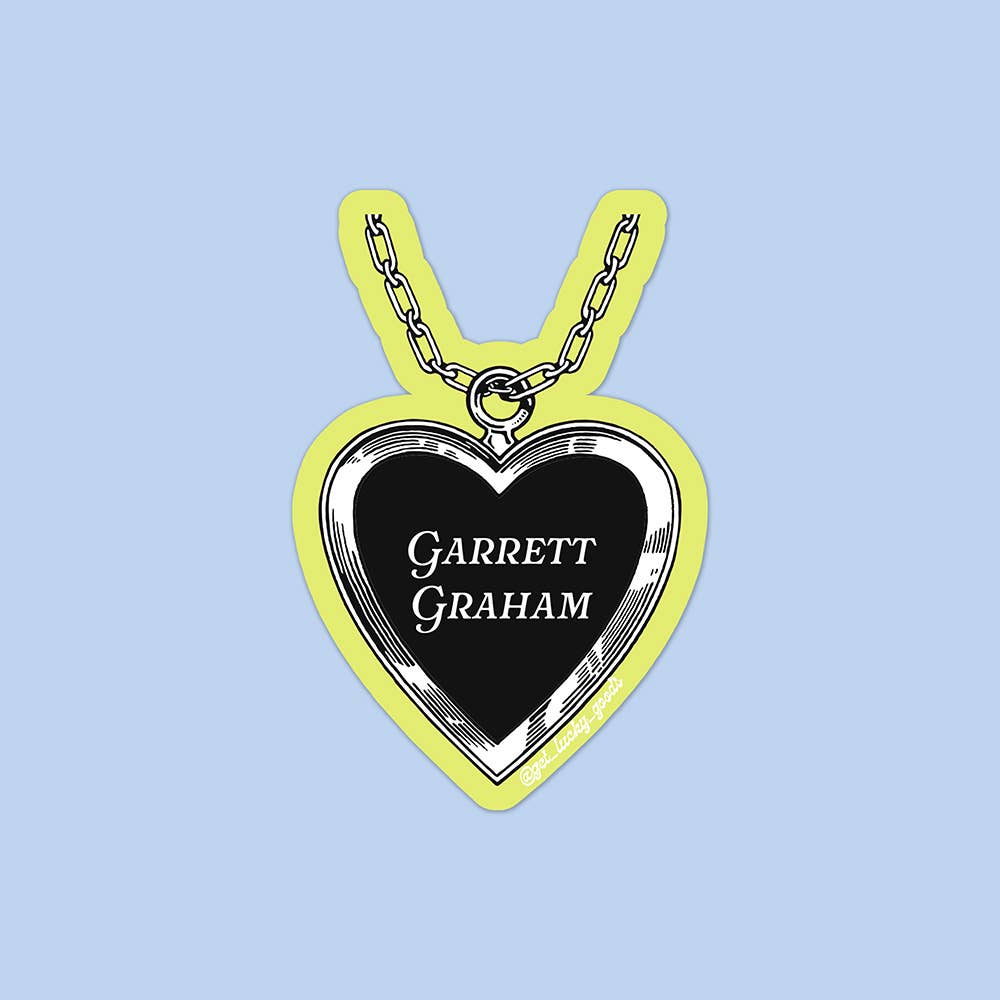 Vintage Hockey BF Locket Sticker: Garrett Graham