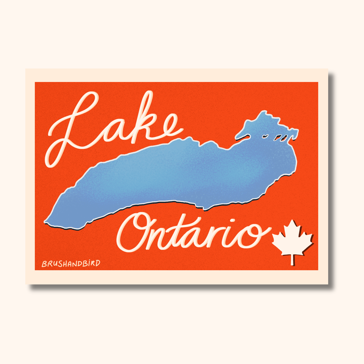 Lake Ontario Postcard | Canada Great Lakes Souvenir 5x7 Postcard