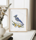 Seek & Bloom Creative Co. - Blue Jay Pressed Flower Print