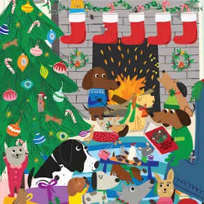 Merry Barkmas | 250 Piece Puzzle | Designed in Canada
