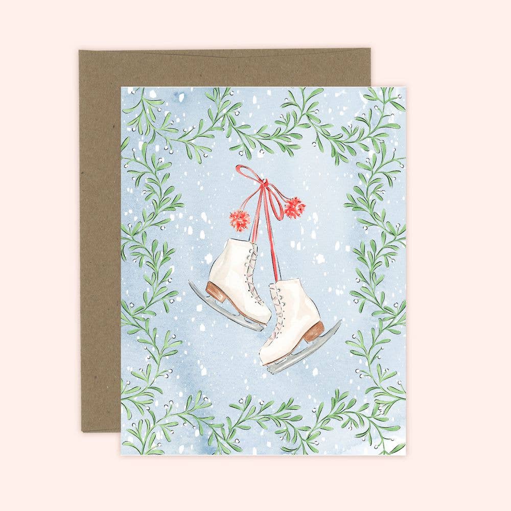 Winter Skates Holiday Card