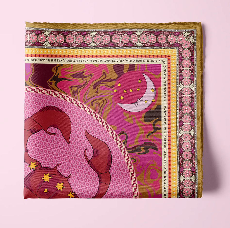 Scorpio Silk Scarf