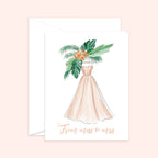 Miss to Mrs. Greeting Card