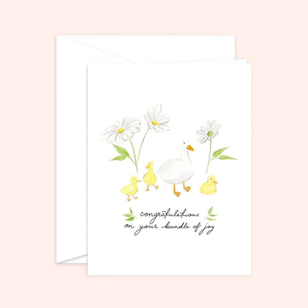 Congratulations on your Bundle of joy Baby Card