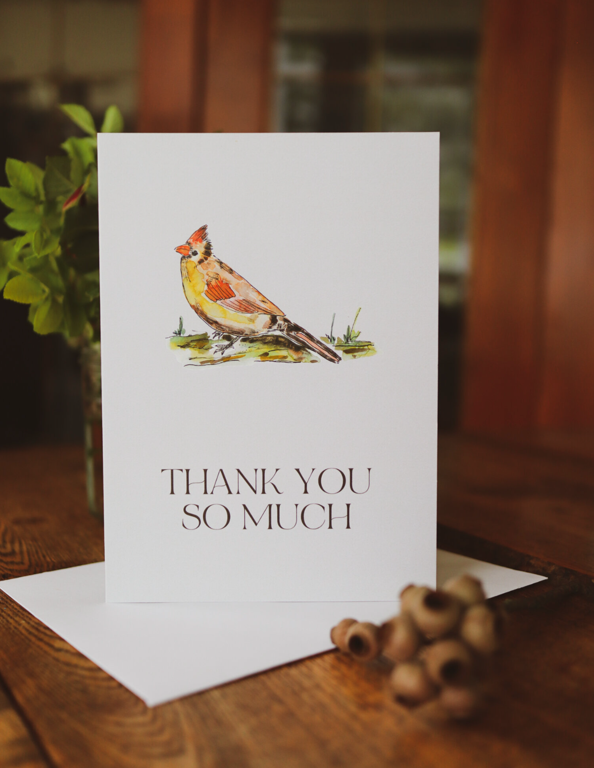 Thank You So Much Greeting Card