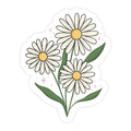 Daisy Floral Vinyl Sticker