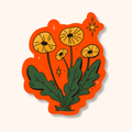 Bold Dandelion-Inspired Sticker