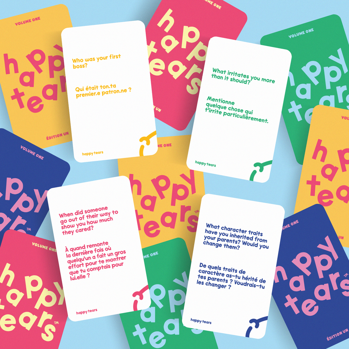 Happy Tears - Happy tears: volume one (bilingual conversation cards)
