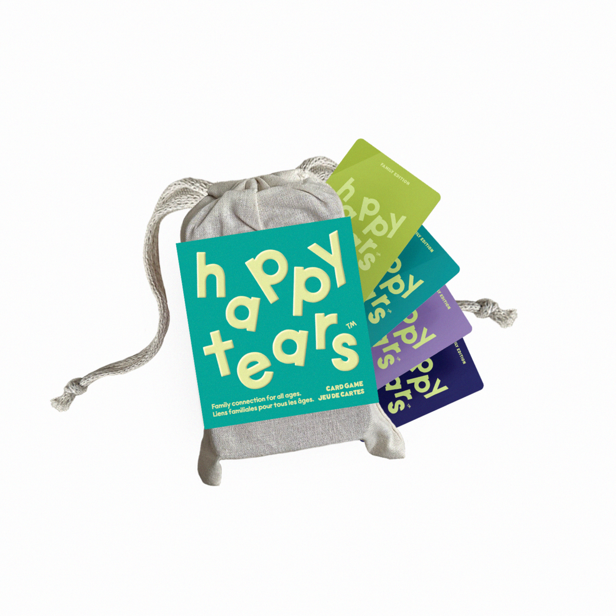Happy tears: family edition (bilingual conversation cards)