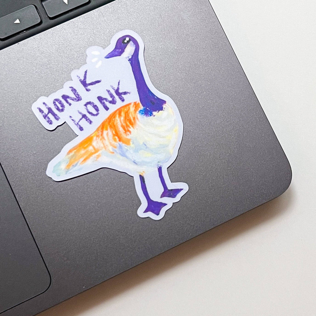 Honk Honk Goose Vinyl Sticker