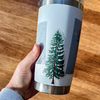 Wavy Baby Design - Western Cedar (Transparent)
