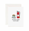 Your Birthday Is Becoming A Real Fire Hazard Greeting Card
