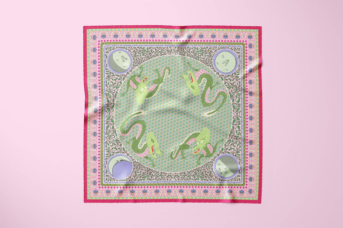 Strength Silk Scarf