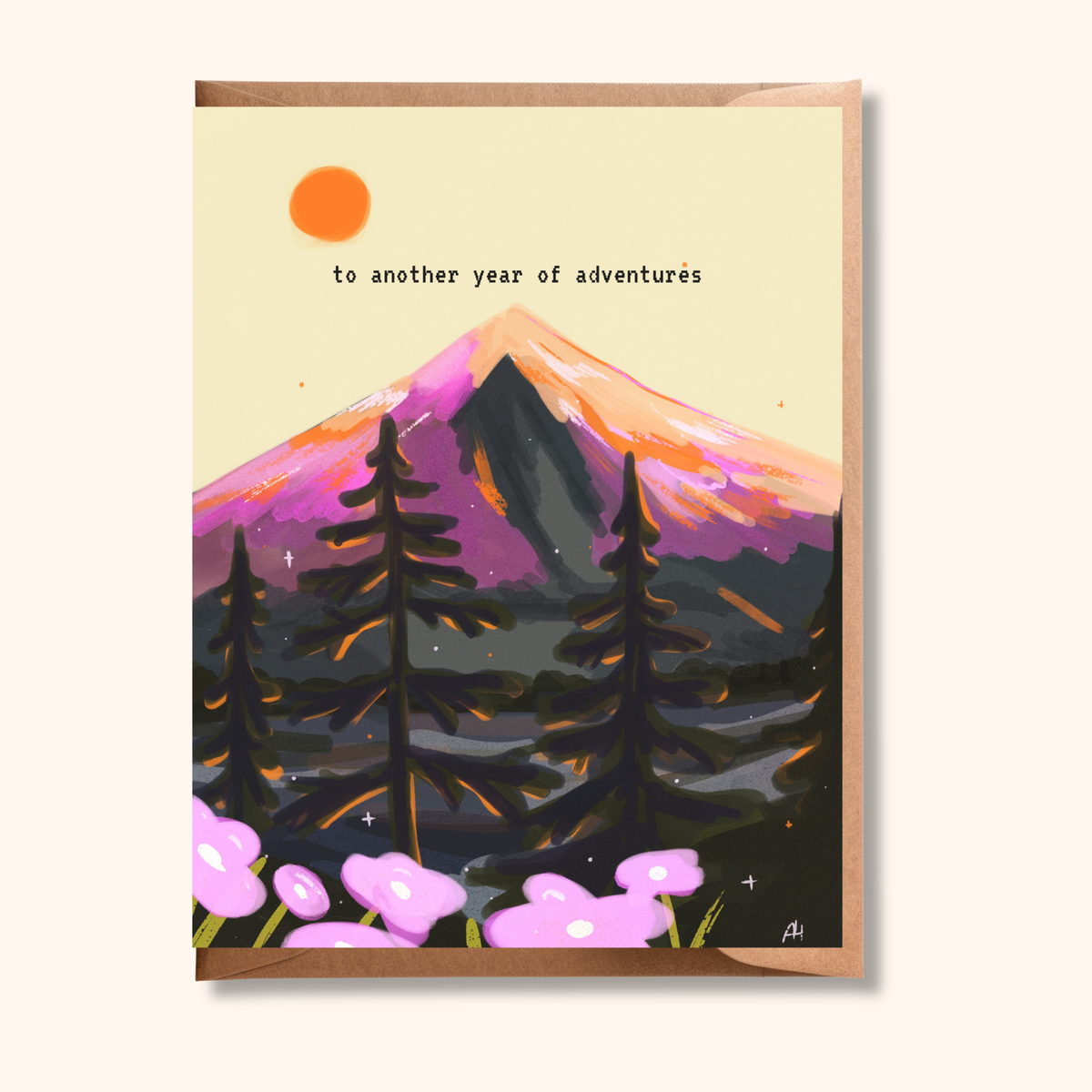 To Another Year of Adventures Greeting Card