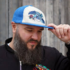 Stuntin Goods - Blue Jay Two-Tone Corduroy Hat