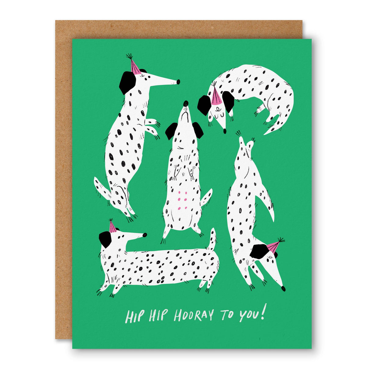 Hip Hip Hooray Birthday - Greeting Card