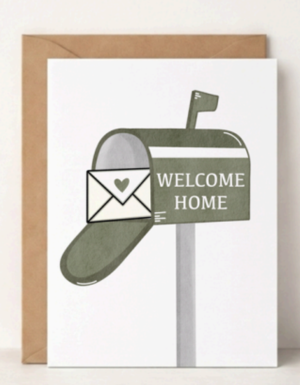 Welcome Home Greeting Card